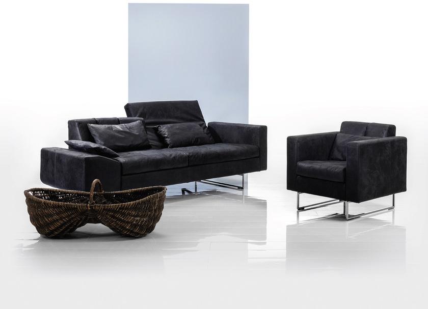 brühl 2-местный регулируемый кожаный диван Embrace sun-id-1487386 - Вид №1