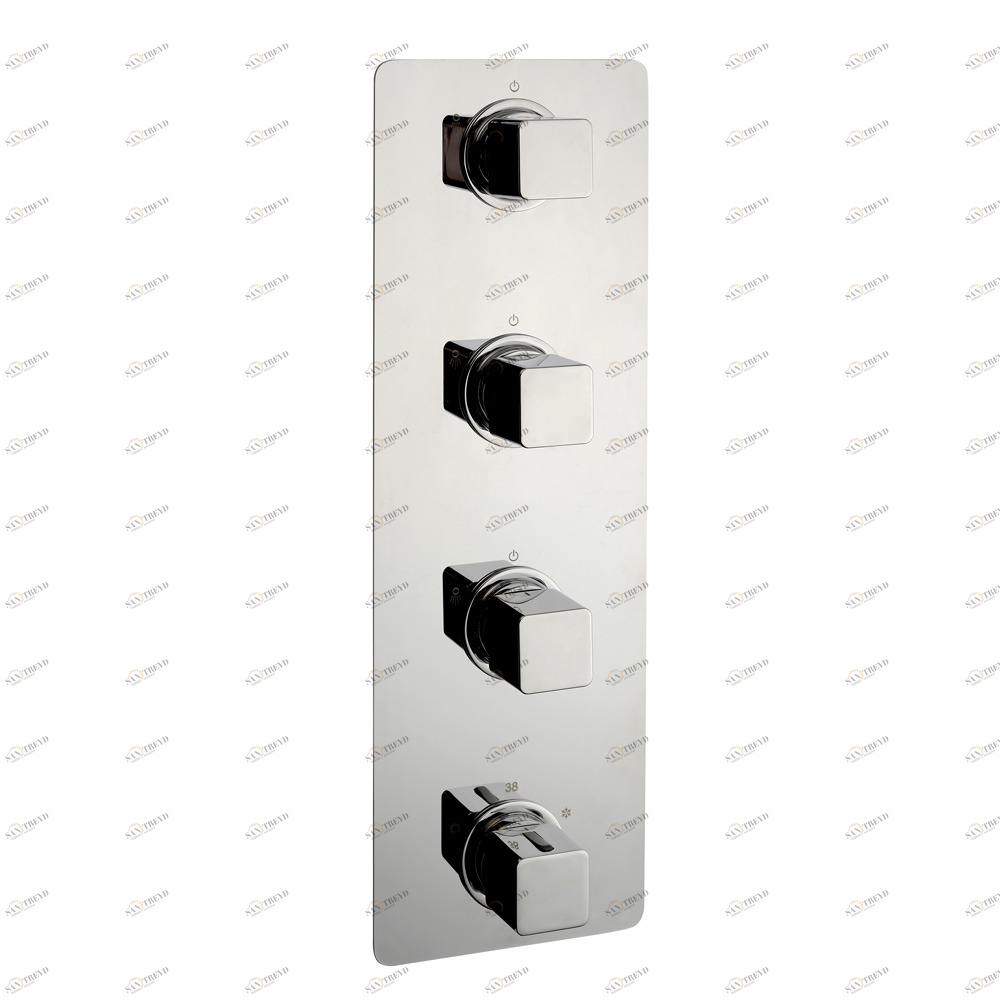 Graffio Встроенный 3-х позиционный квадратный термостат. TEQ023 