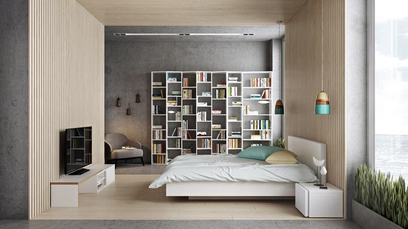 TemaHome Подвесная двуспальная кровать из орехового дерева Float sun-id-1451831 - Вид №9