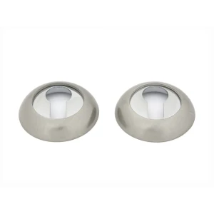 Дверная ручка на розетке Фабрика замков FZ SN ET без запирания цвет никель