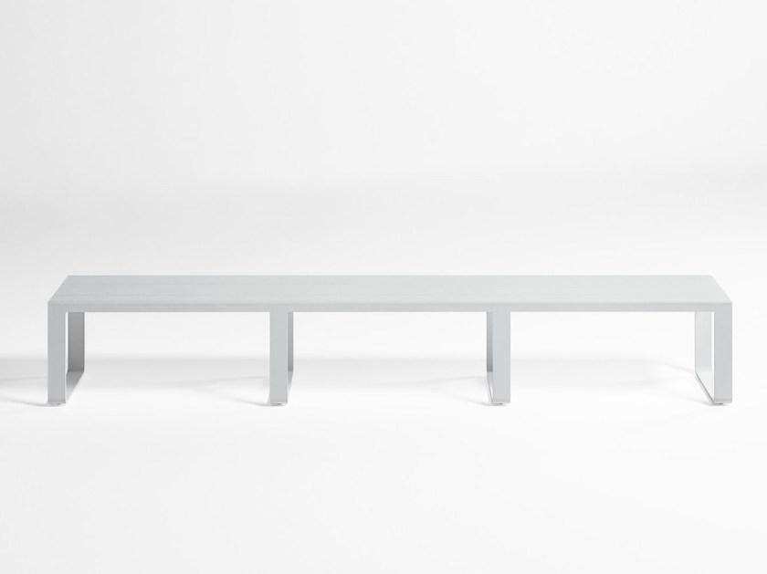 GANDIABLASCO Садовая скамейка из алюминия Flat sun-id-1458798 - Вид №7