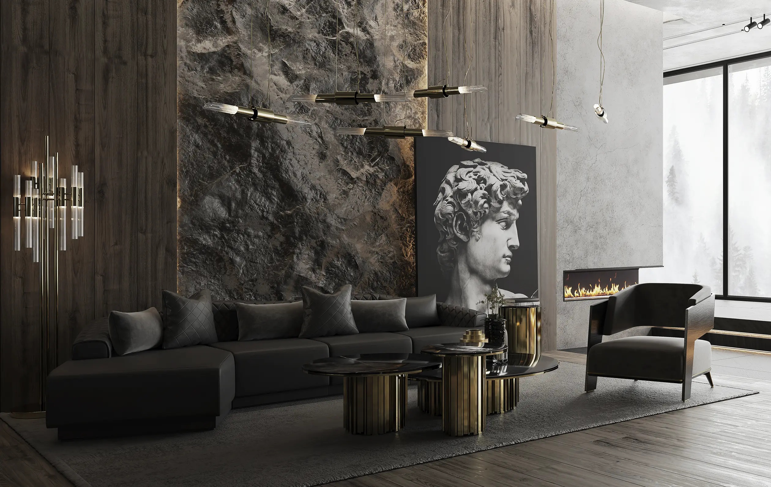 Set III Центральный стол LUXXU Empire 212 - Вид №6