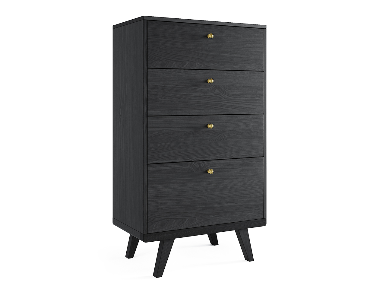 Комод высокий черный Thimon THE IDEA КОМОДЫ THIMON 209997 Черный  - Вид №1