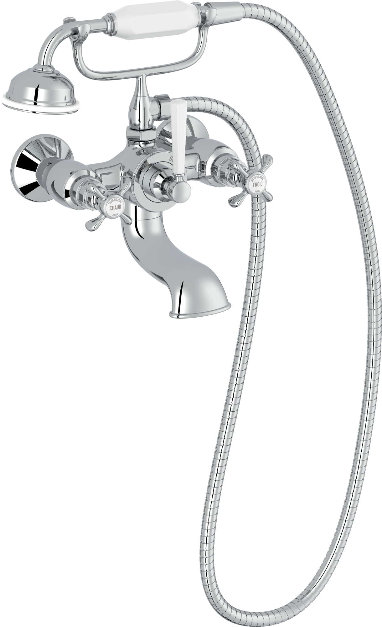 E24313-CP Смеситель для ванны/душа настенный JACOB DELAFON CLÉO 1889 