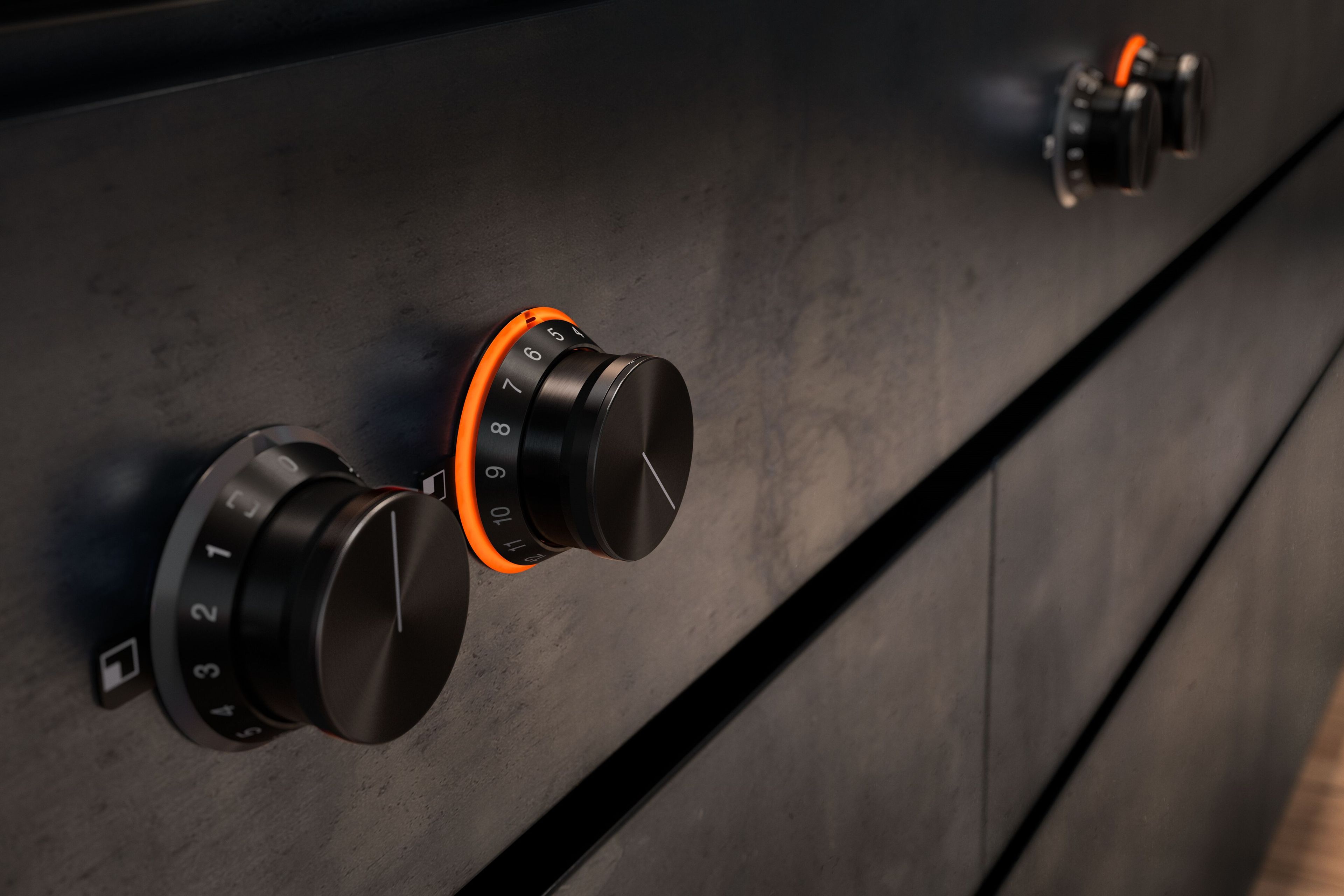 Индукционная плита с проволочной столешницей из стеклокерамики GAGGENAU серия 400 ARCH-00040581 - Вид №1