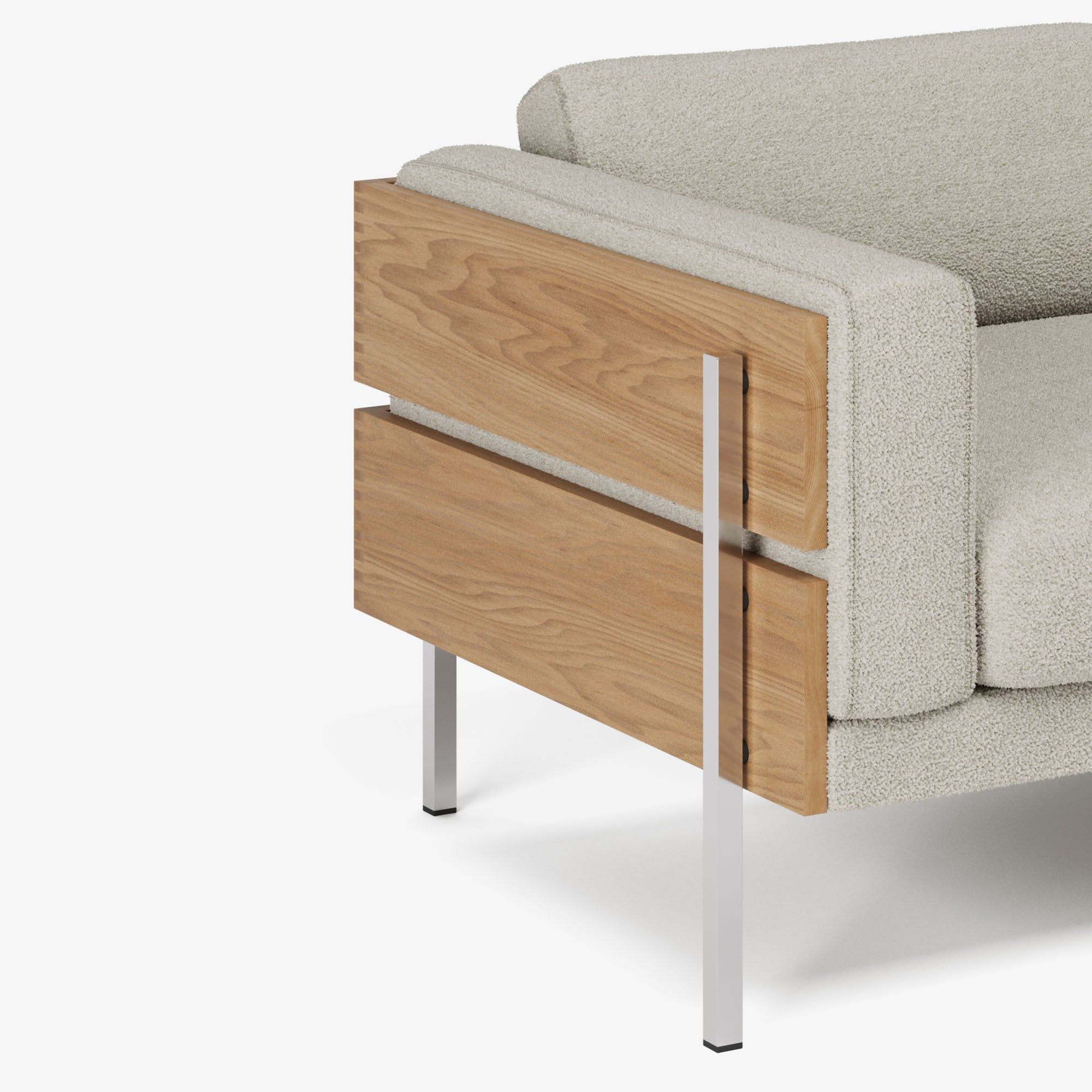 Кожаное кресло с подлокотниками Case форум ARCH-00070361 - Вид №18