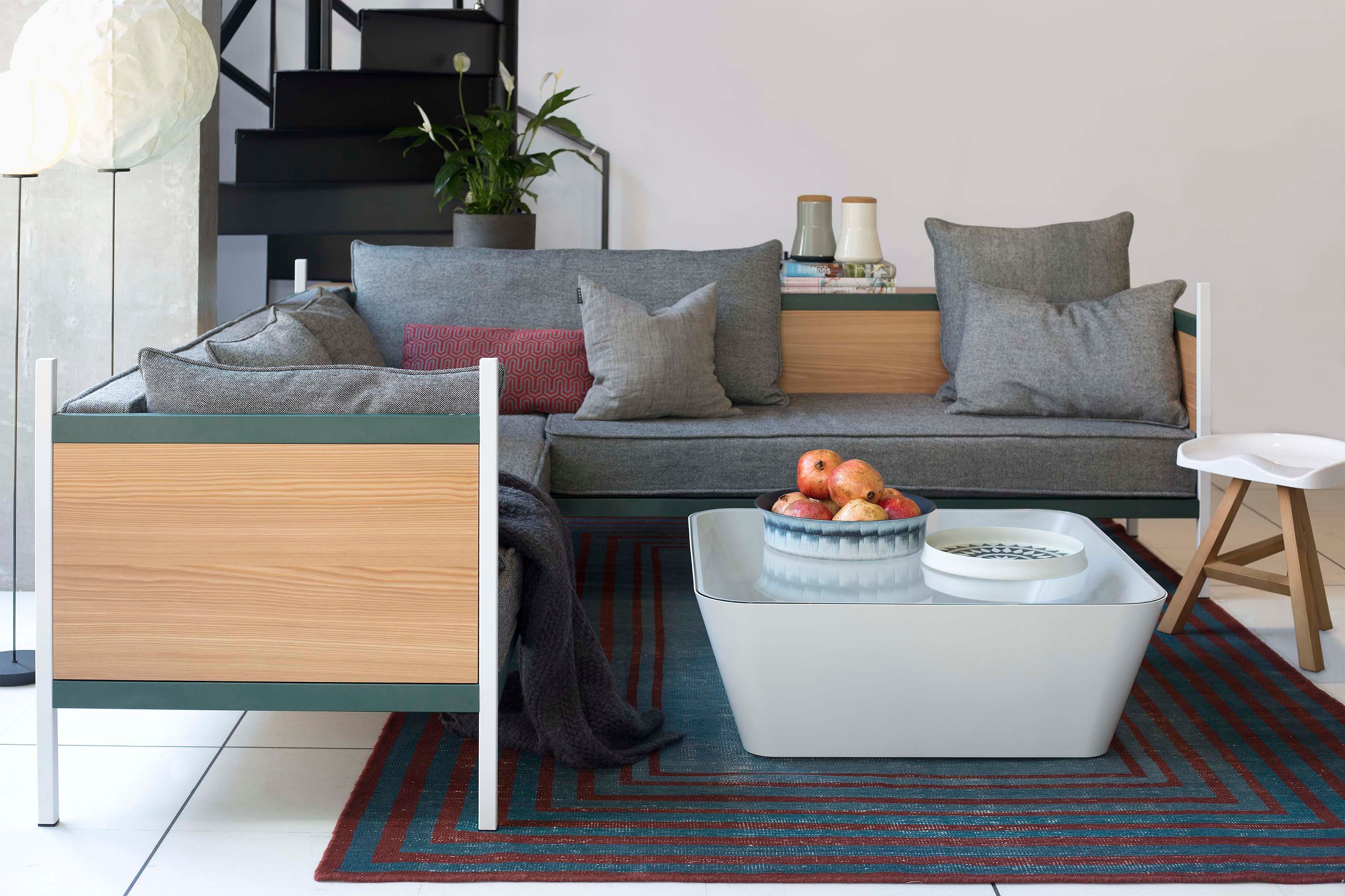 Офис двухсторонний угловой диван Established&Sons сетка ARCH-00116515 - Вид №8