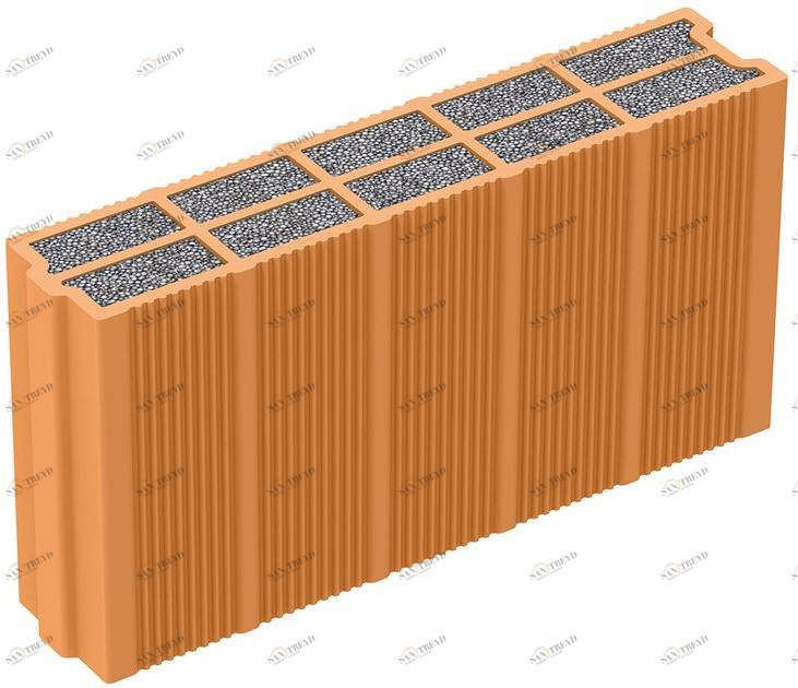 Fornaci Laterizi Danesi Кирпичный блок Normablok più 2610s