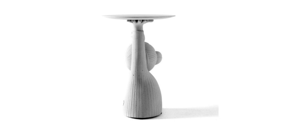 023285 Приставной столик серый BD Barcelona Design Monkey  - Вид №3