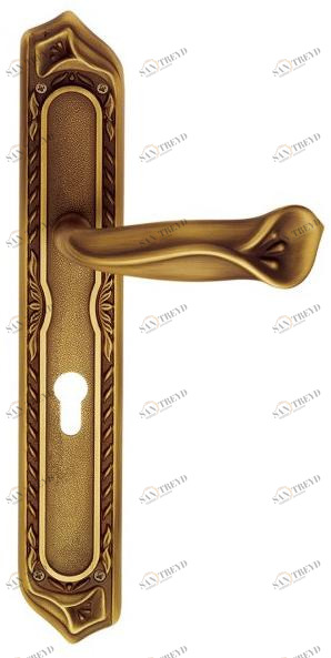 Pasini Латунная ручка на пластине Princess 3780