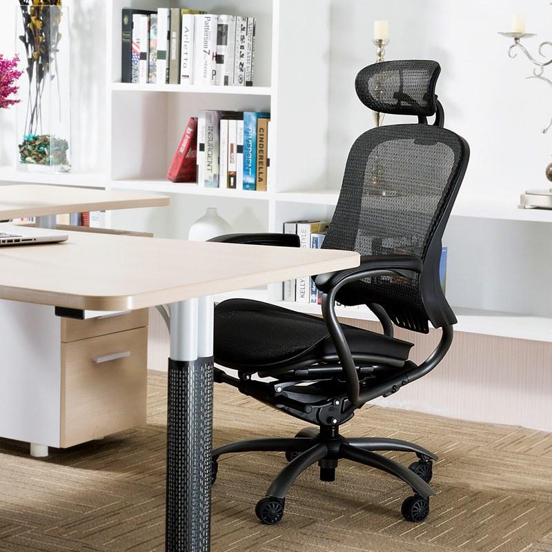 UE Chairs Офисный стул из 5-спицевой сетки с подголовником sun-id-1364513 - Вид №2