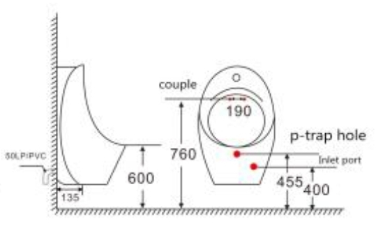 SL-6001 Писсуар настенный LAB.Space  - Вид №1