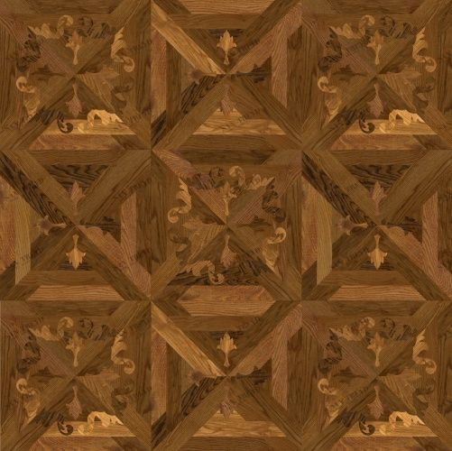 Художественный паркет Da Vinci Щитовой 26-203 Дуб (Гладкая) 500х500 мм 26010203