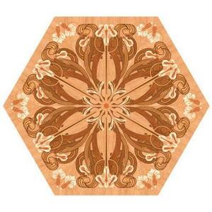 Художественный паркет Da Vinci Розетка 26-178 Дуб Селект (Гладкая) х1000диаметр мм.