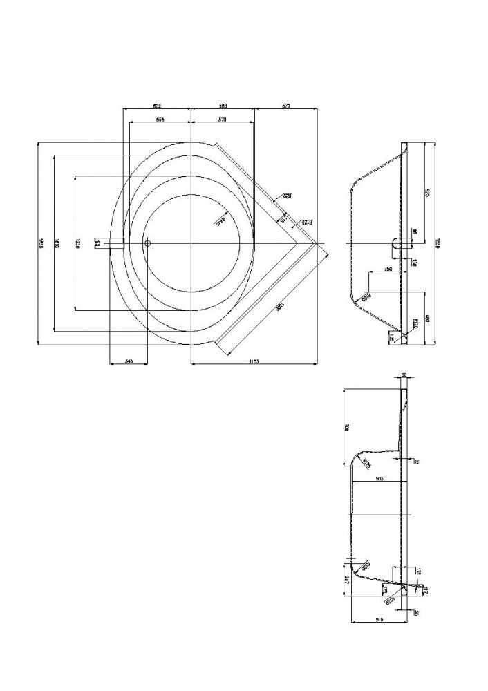 ФР-00002349 Ванна Акватика Опера Santreyd - Вид №2
