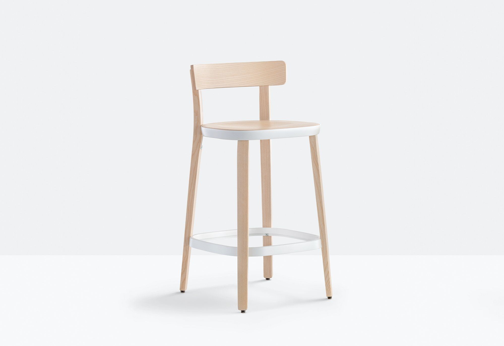 Высокий стул из ясеня Pedrali Народная ARCH-00142756 - Вид №1