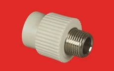 Муфта комбинированная (нар.рез.) 32-3/4 Grise PP-R