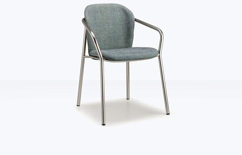 SCAB DESIGN Стальное мягкое кресло с подлокотниками Finn sun-id-1458956 - Вид №3