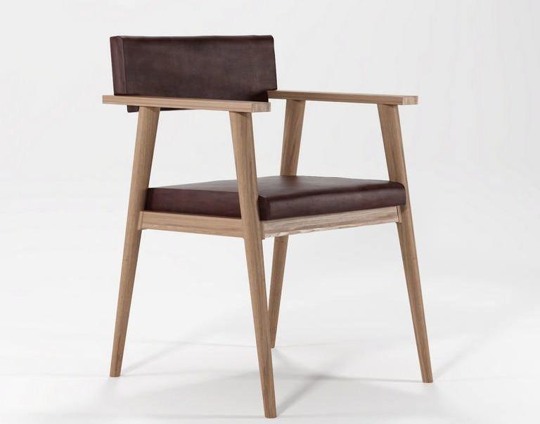 KARPENTER Мягкое кожаное кресло с подлокотниками Vintage sun-id-1444789 - Вид №25