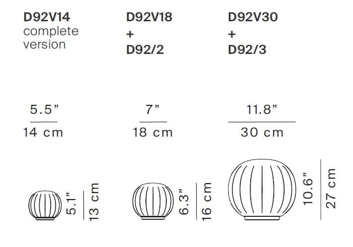 Светодиодная настольная лампа из дутого стекла LUCEPLAN Lita ARCH-00029498 - Вид №4