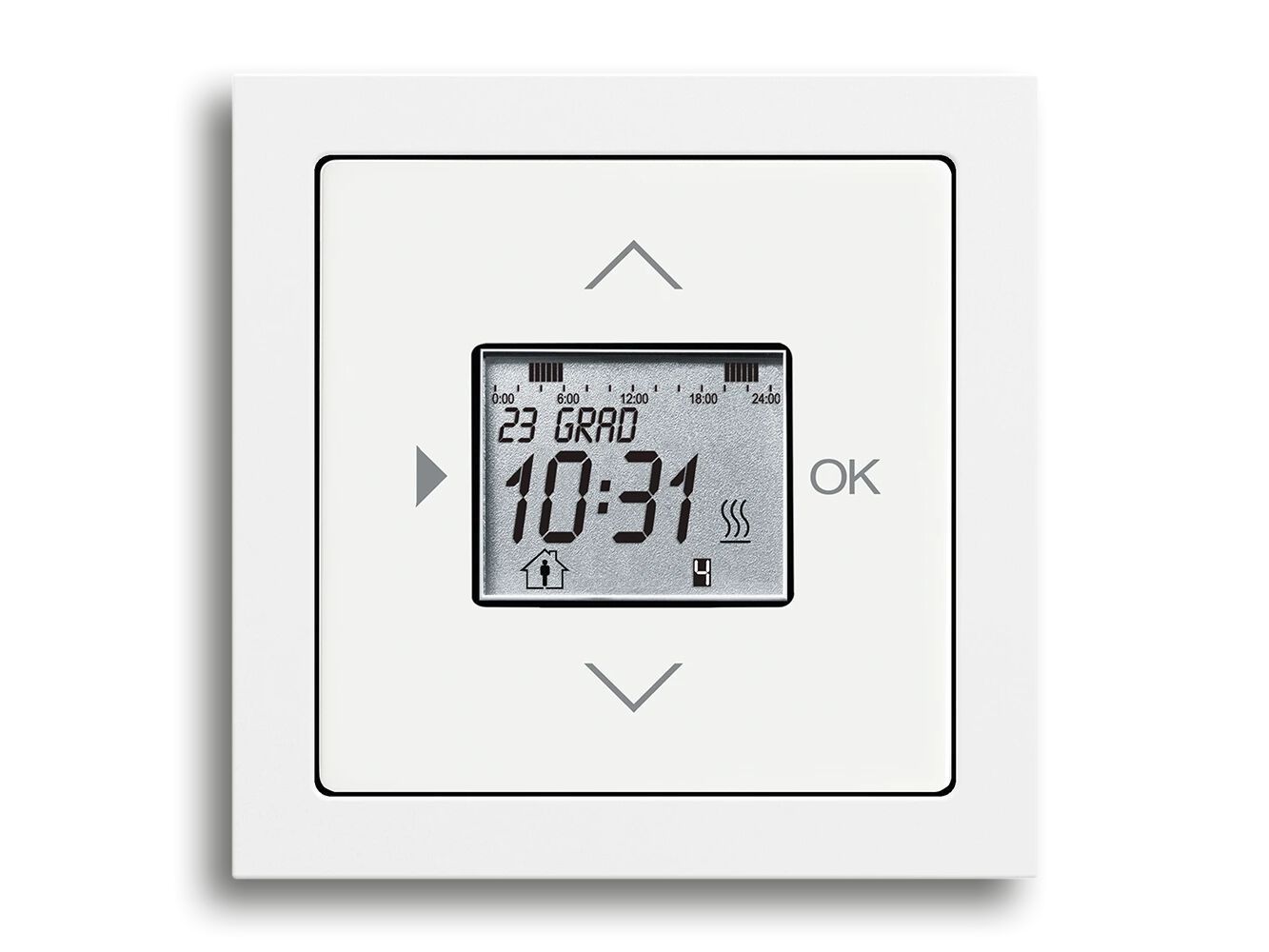 Термостат Busch-Jaeger ROOM TEMPERATURE CONTROLLER - TIMER ARCH-00030125