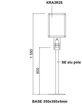 STUDIO T Тотем для дезинфекции из стали и алюминия  1605064  - Вид №5