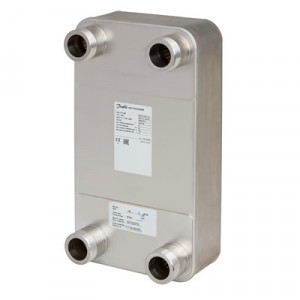Danfoss Паяный пластинчатый теплообменник серии XB52M-2 XB52M-2-70/70PN25 Паяный ТО G2 004H4550