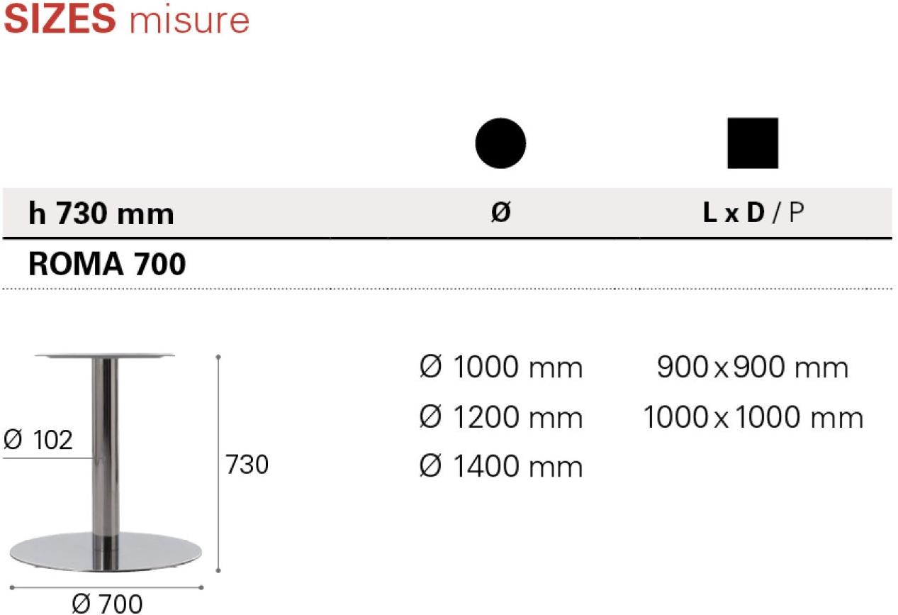 Nitesco Квадратный стол Roma sun-id-1447876 - Вид №2