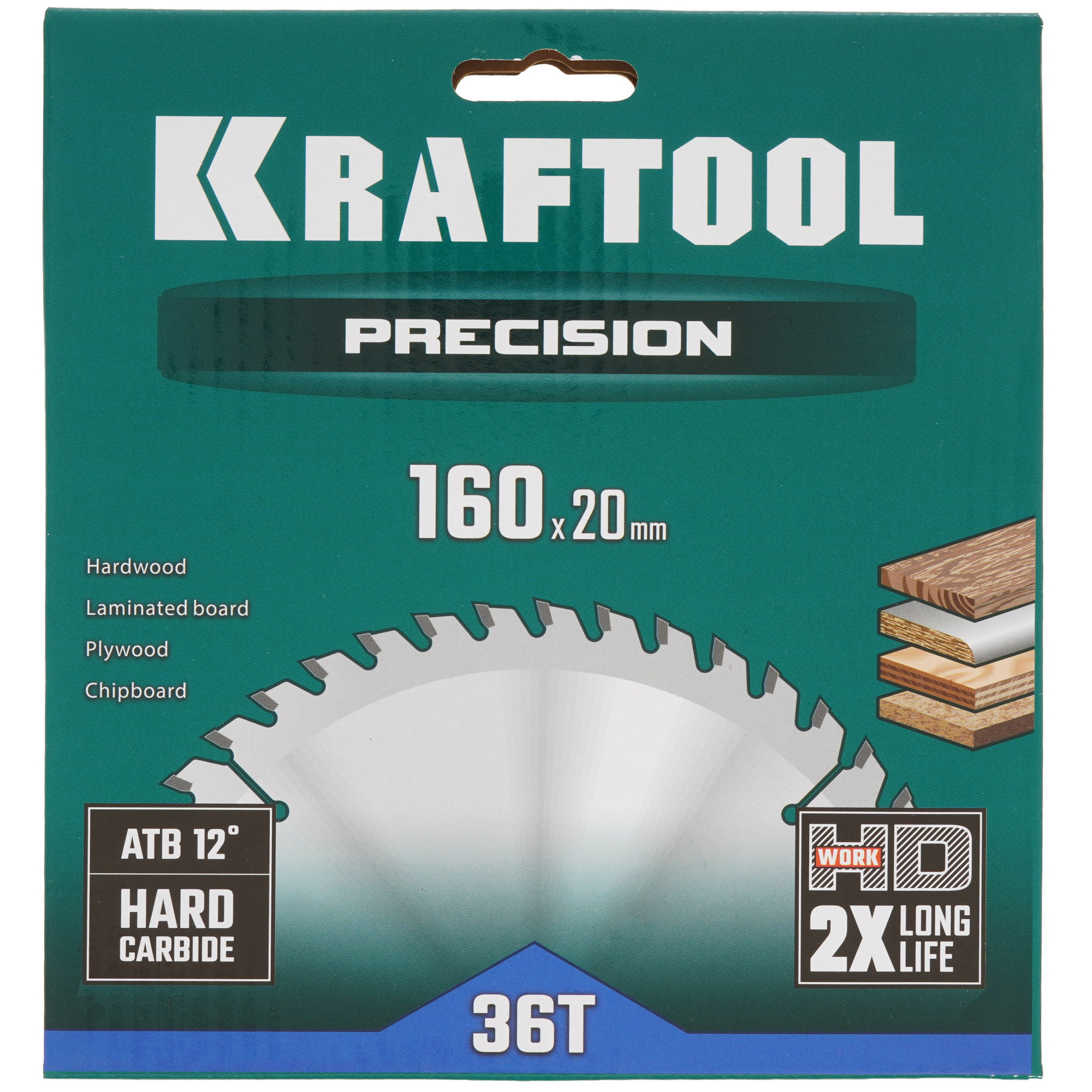 Диск пильный KRAFTOOL 36952-160-20 9107953 STDN-0020400 - Вид №3