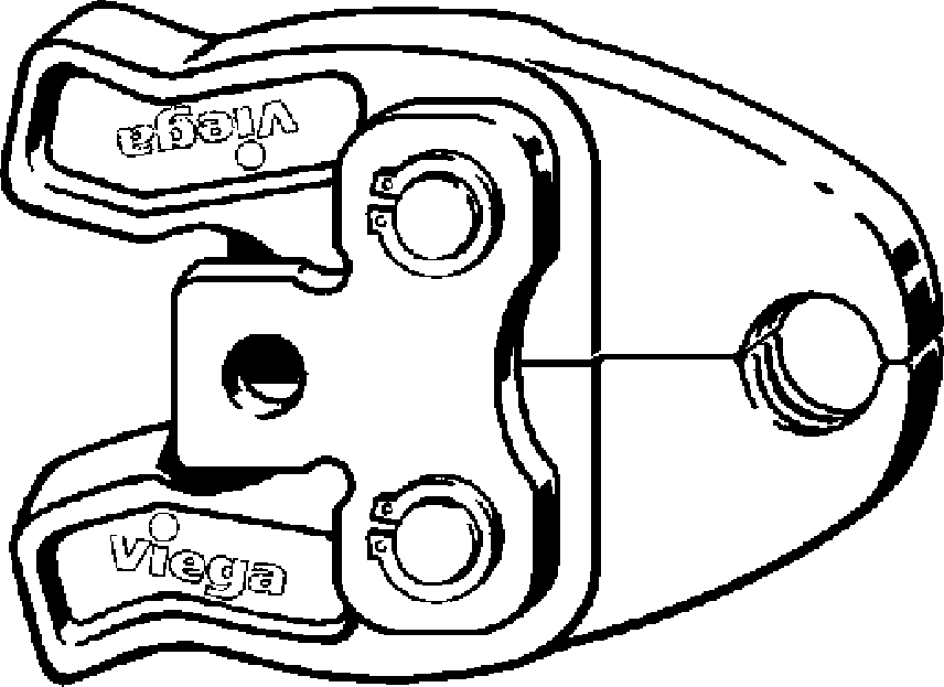 657 192 Модель 2484.7 Трубопроводные системы  Системные пресс-инструменты  Системные пресс-клещи Picco  Трубопроводные системы из пластика Santreyd  - Вид №1