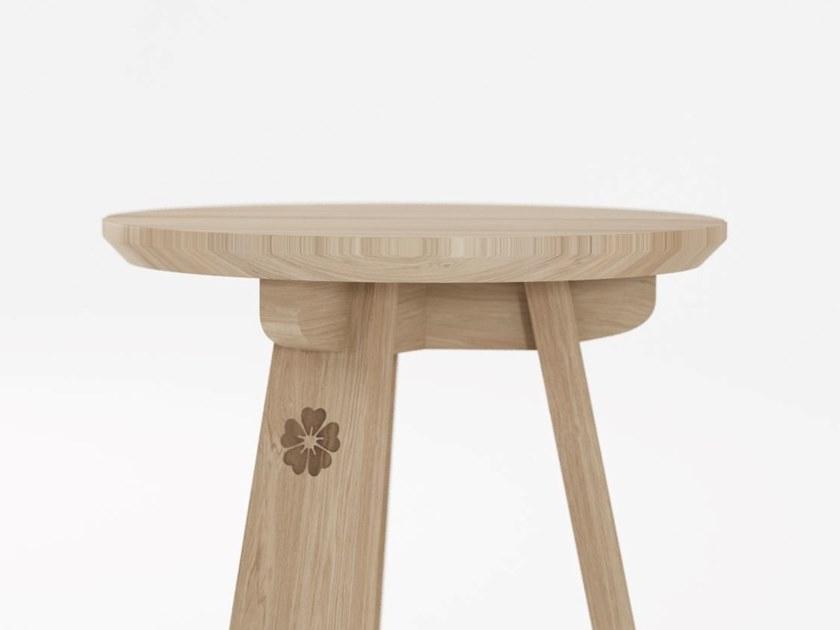 KARPENTER Низкий табурет из массива дерева East Ea11-oo, ea11-wo - Вид №4