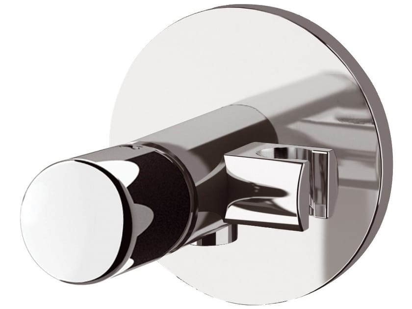 Латунный встраиваемый однорычажный смеситель для душа с пластиной Daniel Rubinetterie Fusion ARCH-00019155