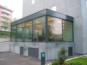 FRUBAU Раздвижная стеклянная дверь с терморазрывом Vetrate