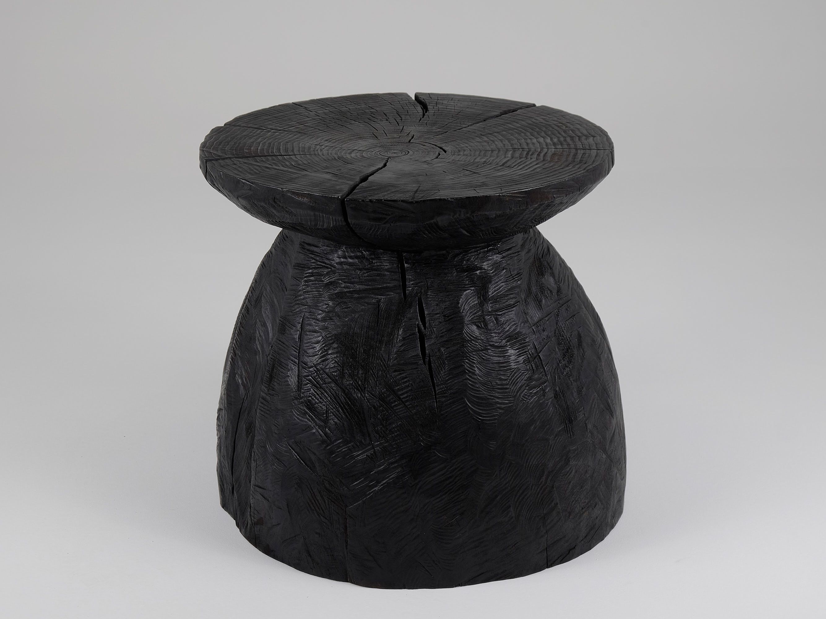 Круглый журнальный столик из дуба Logniture Jownik ARCH-00060525 - Вид №4