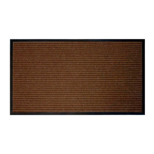 Придверный коврик 80*120 см, коричневый, STELLA STSR-1312