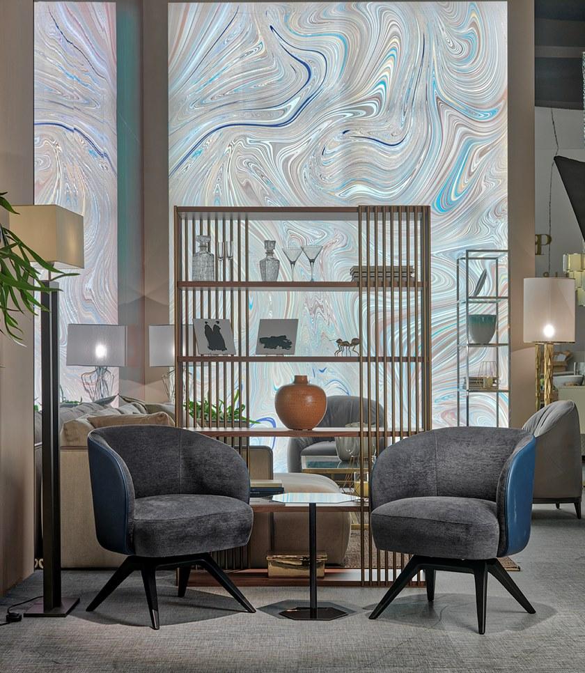 SELVA Кресло из ткани с подлокотниками Lucrezia 1041 - Вид №3