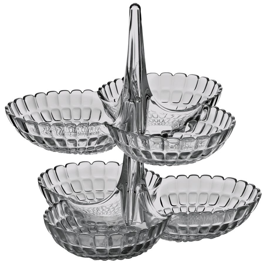 19920192 Набор менажниц tiffany, акрил, серый, 2 шт. Guzzini 