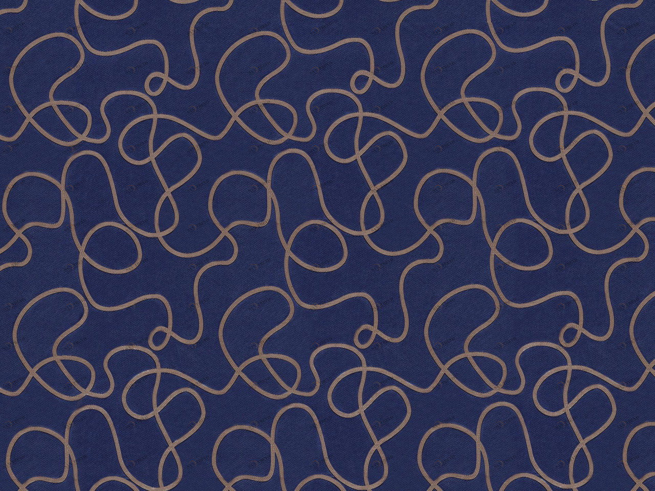 COLORISTICA 2362-40 Портьерная ткань  Жаккард  ArDeco part 2 Синий 