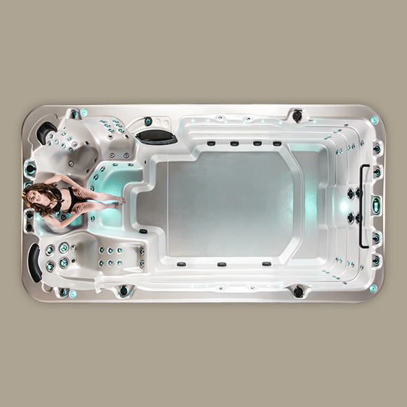 Плавательный спа бассейн vortex spas aquagym max Vortex Spas sun-id-2067990 - Вид №6