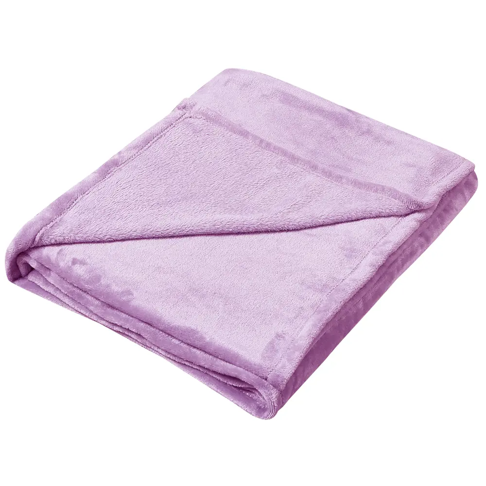 Плед First Berry6 140х200 см велсофт цвет сиреневый СТОЛИЦА ТЕКСТИЛЯ STLM-2009405