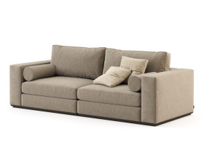 2-местный бархатный диван