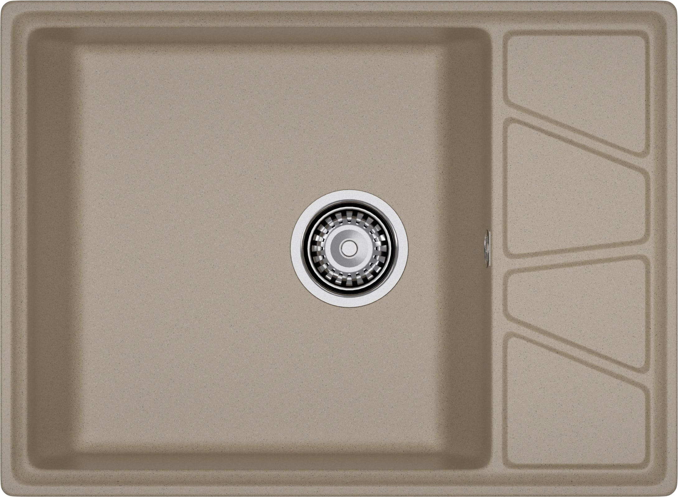 Кухонная мойка Искусственный камень VERTEX S192 GranFest V-680L-S192