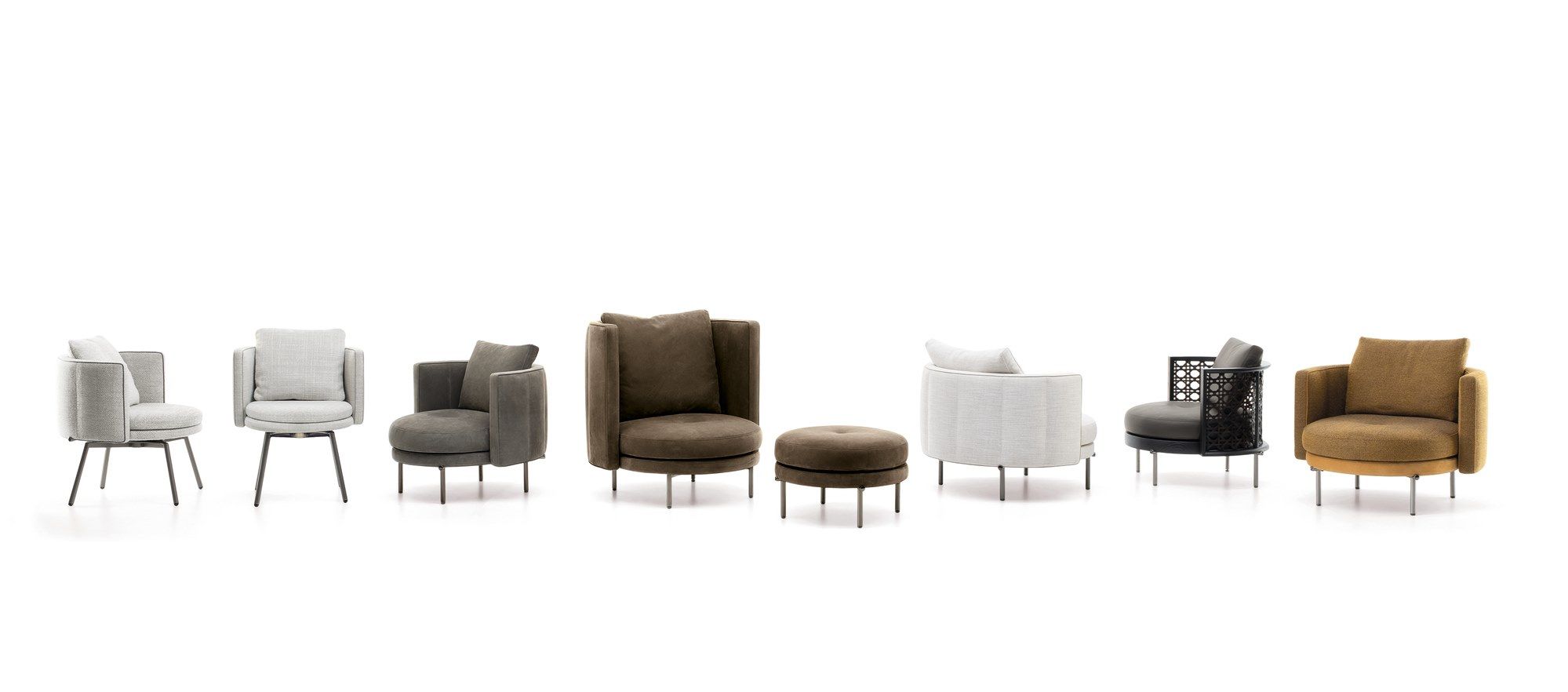 Кресло с подлокотниками Minotti Torii ARCH-00107840 - Вид №8