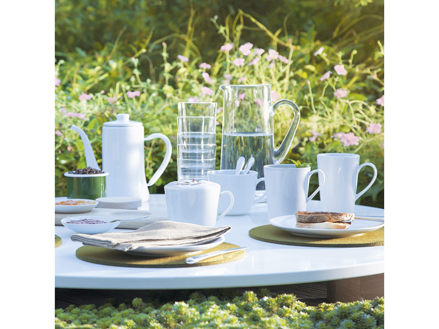 Набор из 4 округлых чашек Dine 400 мл LSA International P26411517 - Вид №1