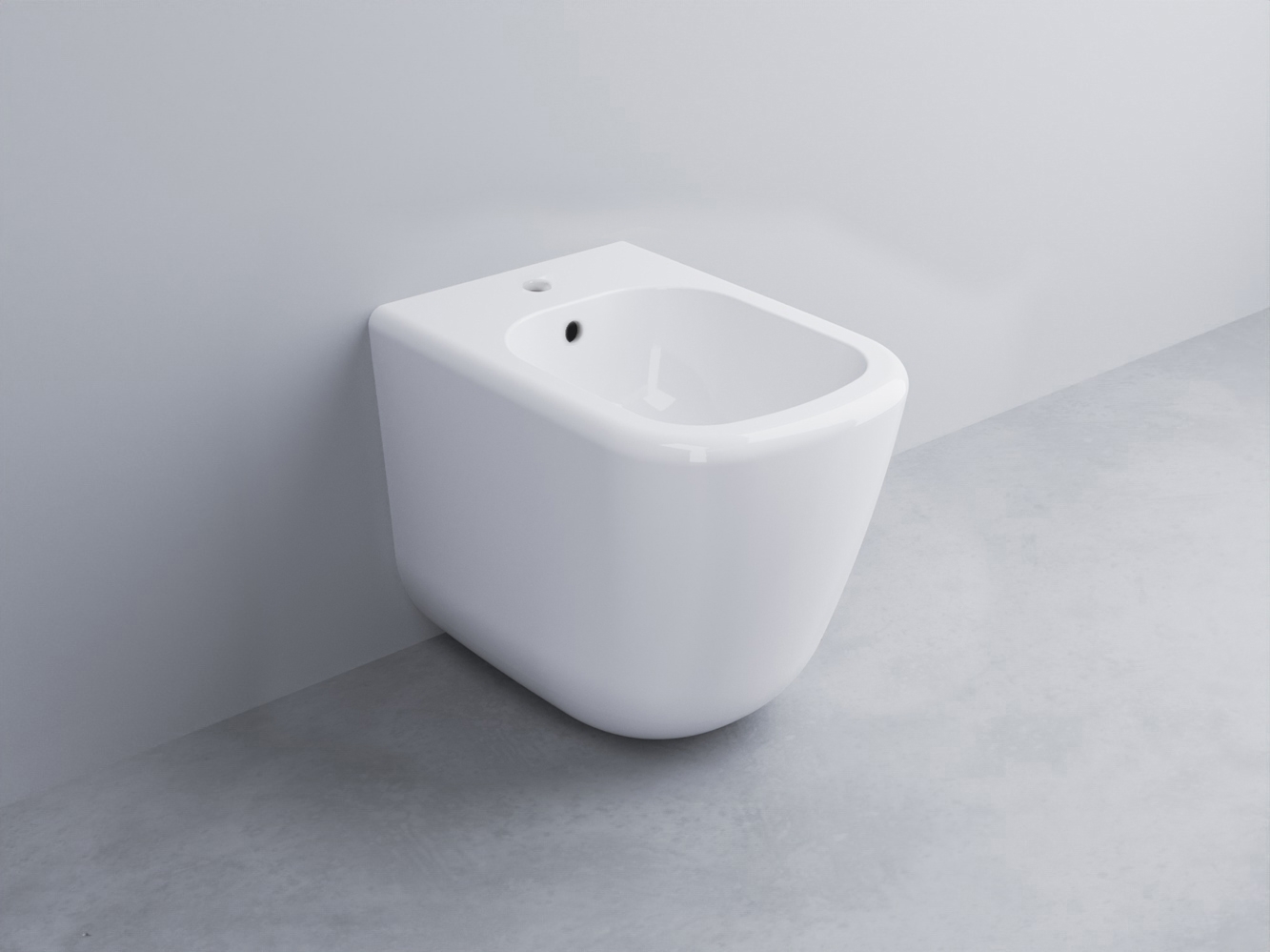 ERBI-BL Биде напольное с одним отверстием под смеситель cielo Era Ceramica Cielo