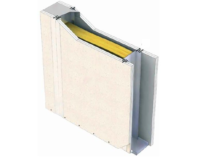 Огнестойкая система стен большой высоты Siniat by etex PregyIndustry ARCH-00115248 - Вид №1