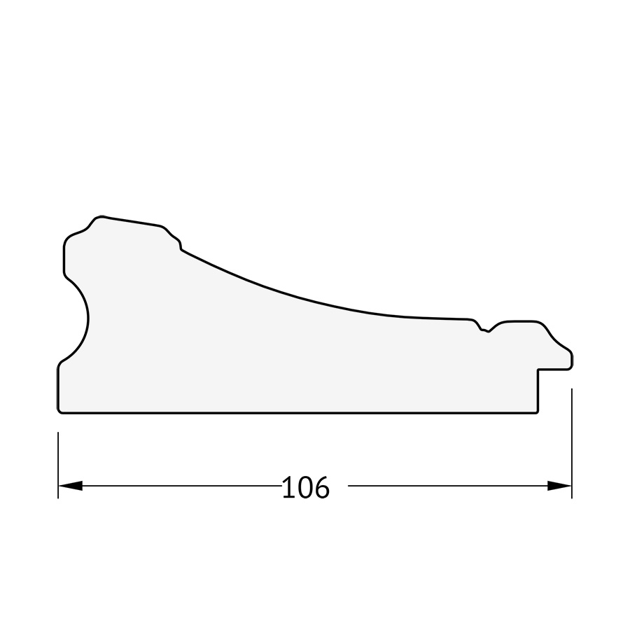 BY 4123 Зеркало с гравировкой в багетной раме - барокко серебро 106 mm EVOFORM Exclusive-G - Вид №4