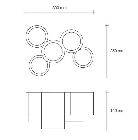 Гипсовый потолочный светильник Tecnico арта ARCH-00082485 - Вид №10