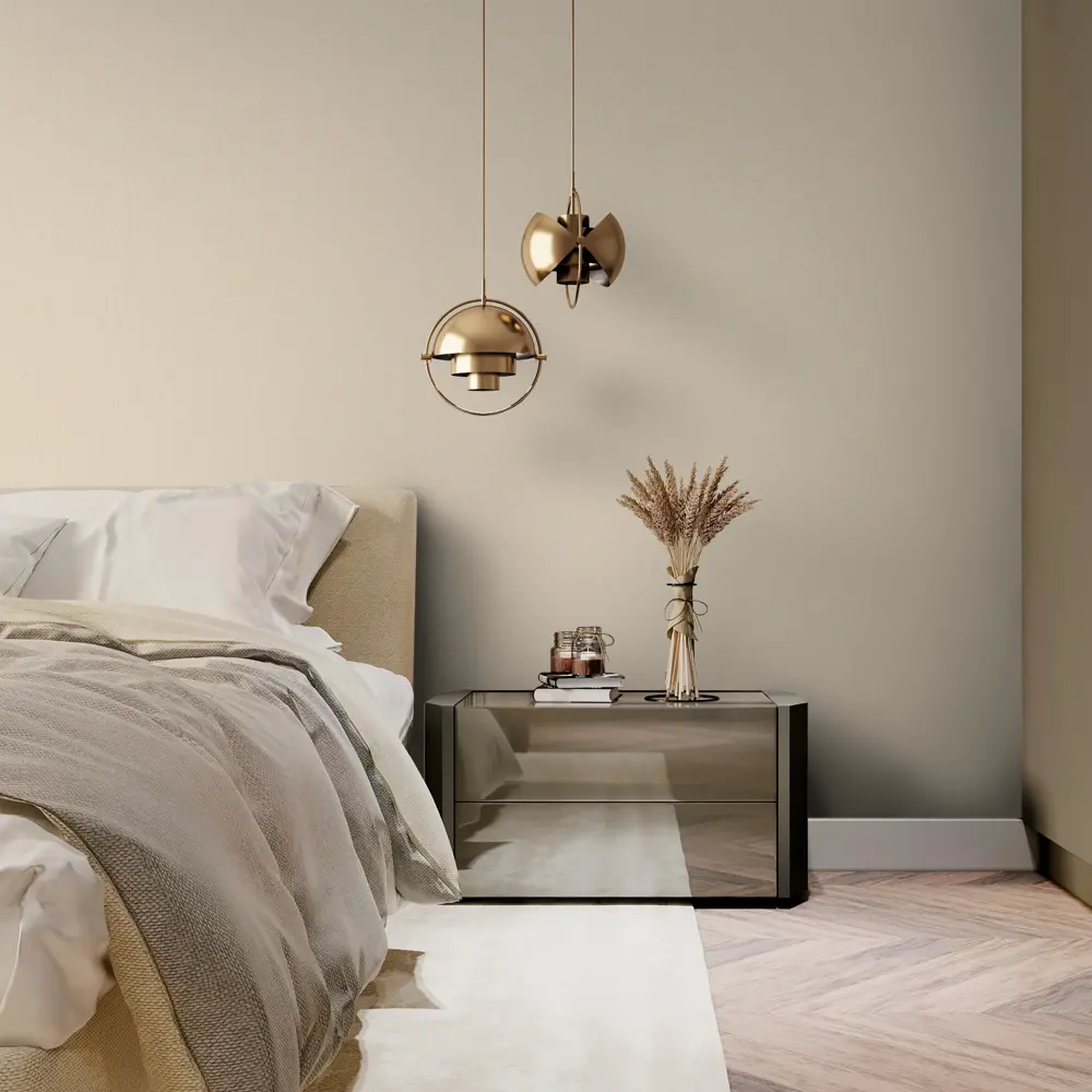 Флизелиновые обои Wallsecret Campo бежевые 1.06 м 89400480 STLM-1370452 - Вид №4