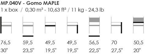 Fenabel Стул с обивкой и подлокотниками Gomo sun-id-1395505 - Вид №1